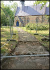 Lych Gate - Work begins on new foundations